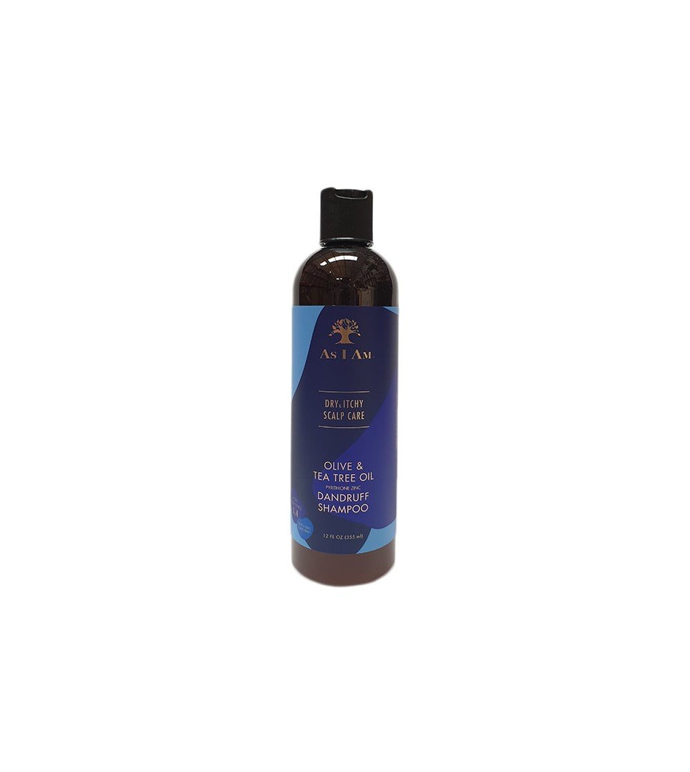 AS I AM DRY & ITCHY SHAMPOO OLIVE AND TEA TREE OIL 355ml