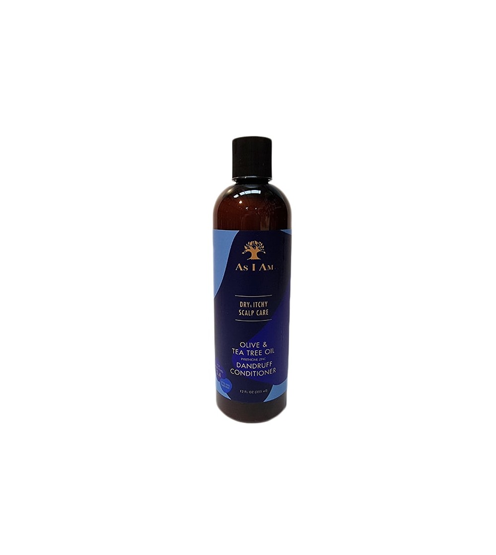 AS I AM Dry & Itchy Conditioner Olive And Tea Tree Oil 355ml