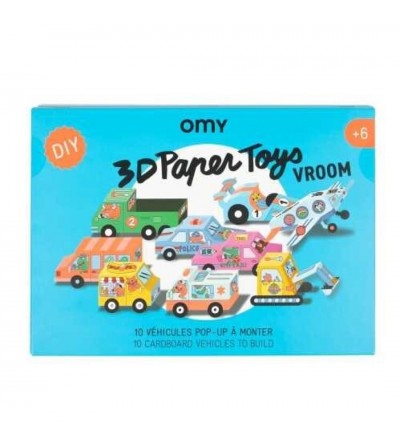 Paper Toys 3D Vrrom omy