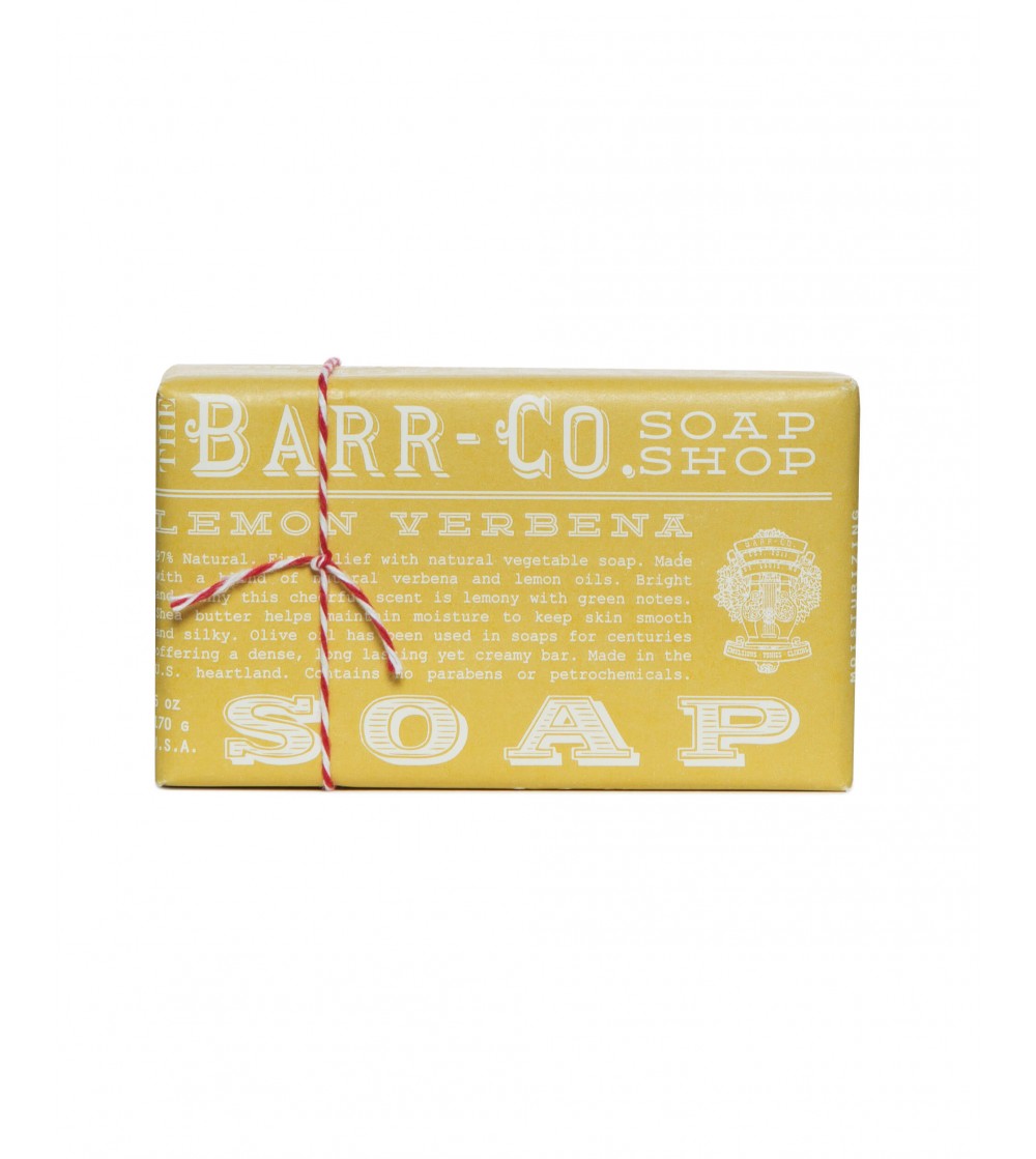 BARR-CO SOAP SHOP BAR SOAP LEMON VERBENA