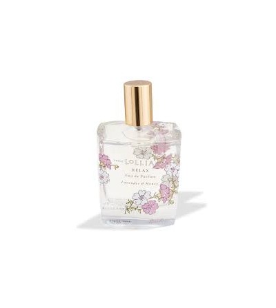 perfume relax de lollia con olor floral
